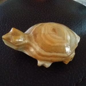 Hand carved Stone Turtle